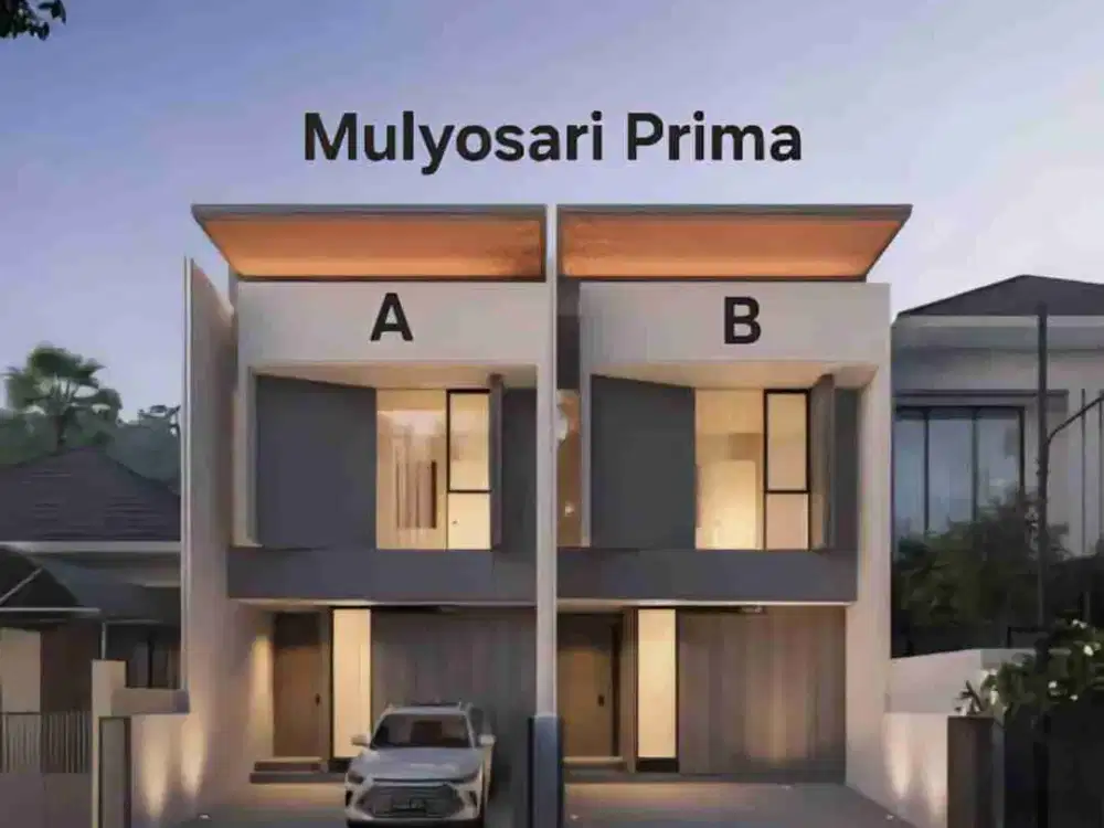 Rumah Mulyosari prima 2 lantai new gress row jalan 3 mobil