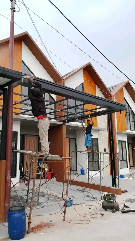 Tukang las pembuatan pagar kanopi tralis jendela