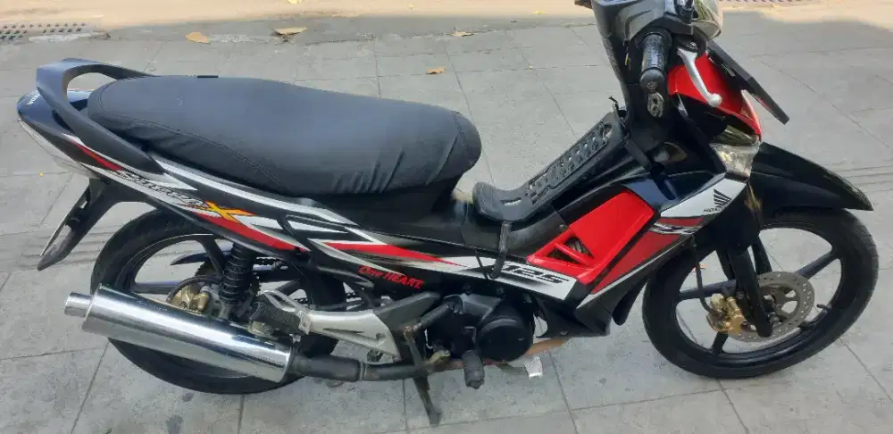 Supra X 125 th 2013 satu hati mulus pjk baru