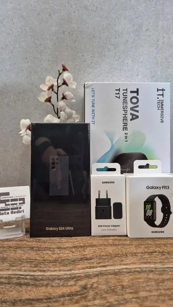 Promo Samsung S24 Ultra 12/256GB Gratis adapter galaxy fit 3 & speaker