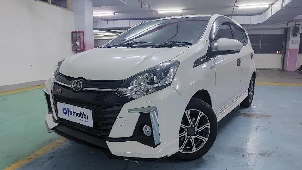 Like New TDP 7JT Daihatsu Ayla 1.2 R Deluxe Bensin-MT 2022 Putih