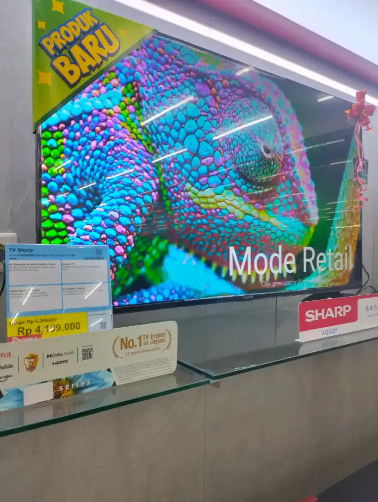 Promo cicilan Sharp Google tv 43 inch