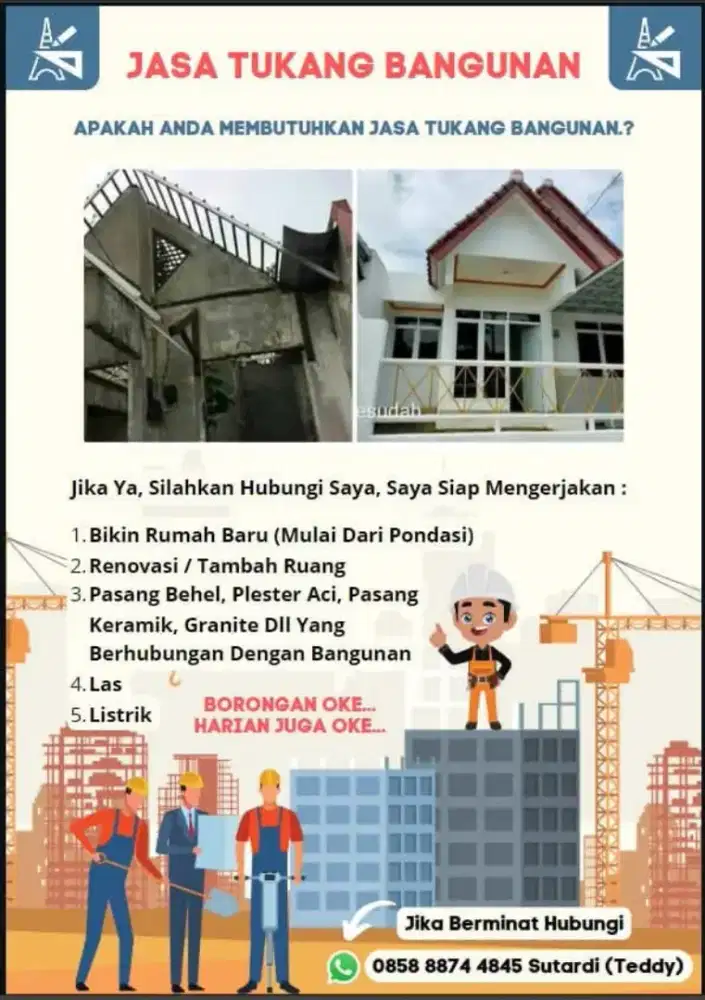 JASA TUKANG BANGUNAN