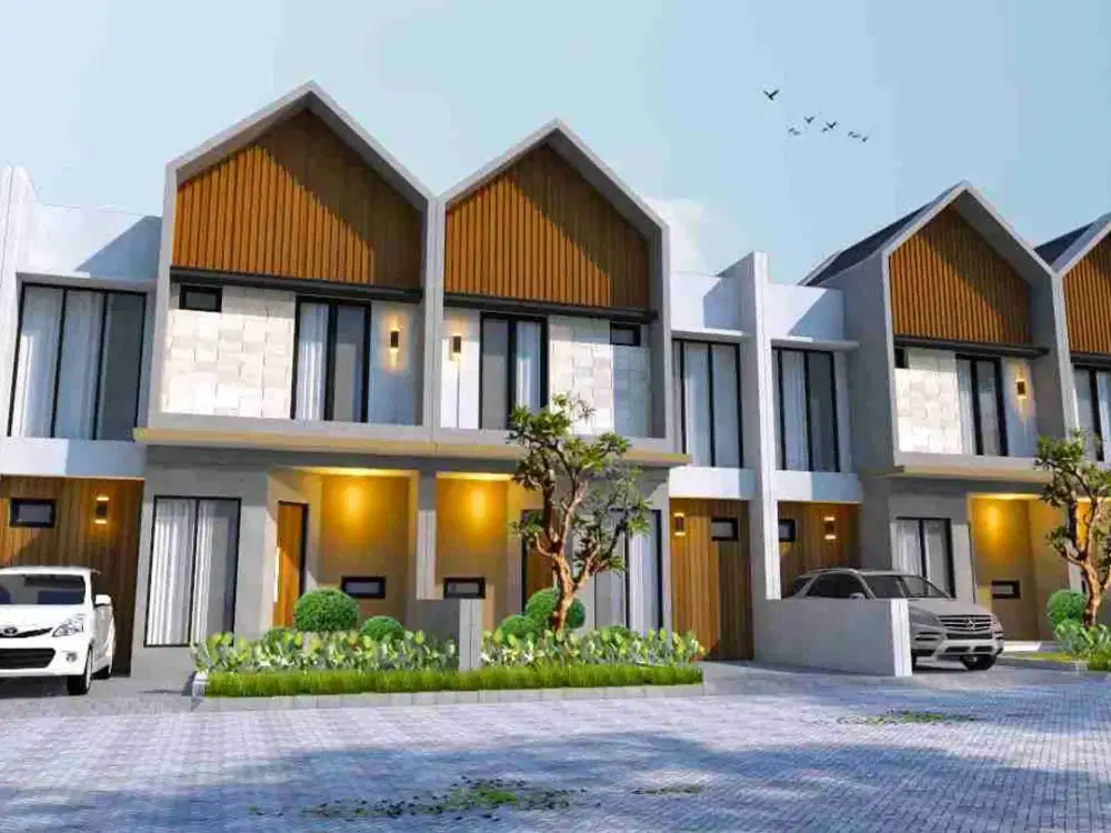 Rumah Limo murah 2 lantai bisa KPR DP 0% bebas banjir strategis pintu tol Krukut 1/2dan Depok-Antasari Depok