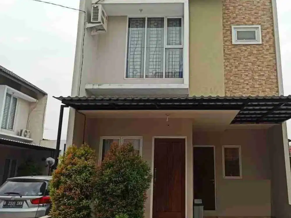Rumah Indah Nyaman Modern Siap Huni Strategis dekat 3 Tol, Bekasi