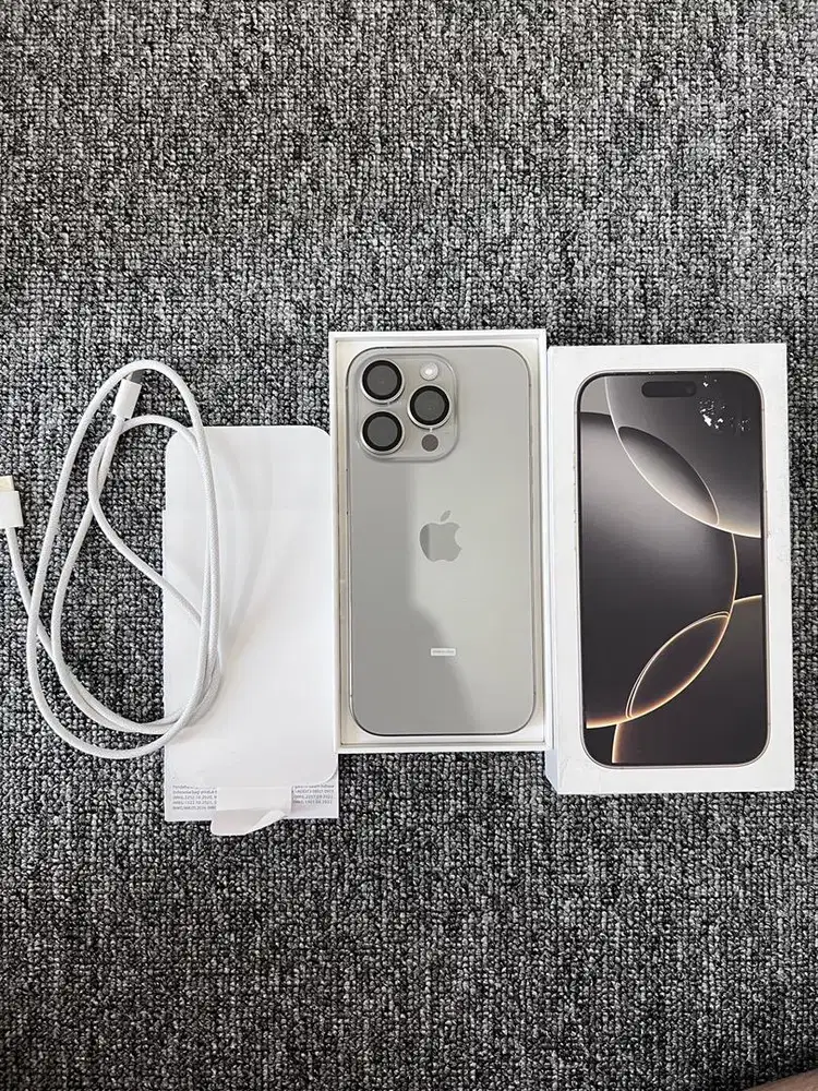 Iphone 16 Pro 128gb IBOX BISA TUKAR TAMBAH