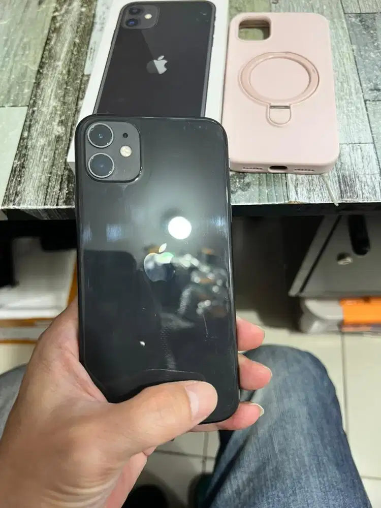 Iphone 11 64 ibox fullset original no kabel aja harga net aja