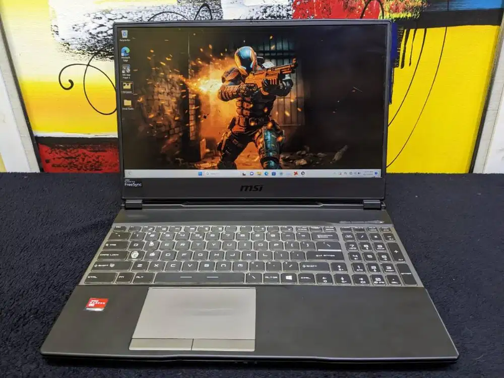 Laptop Gaming MSI Alpha 15 Ryzen 5 3550H 16/256 RX 5500M