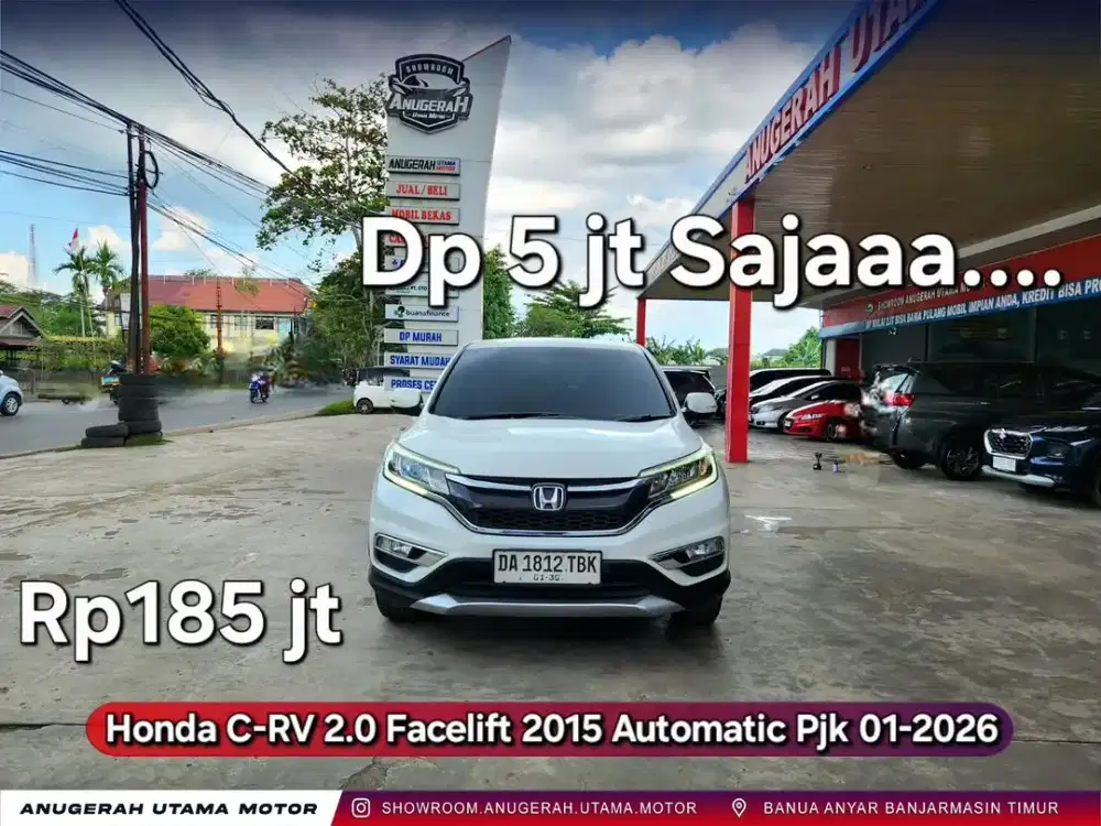 Dp5jt CRV 2.0 Facelift 2015 Automatic