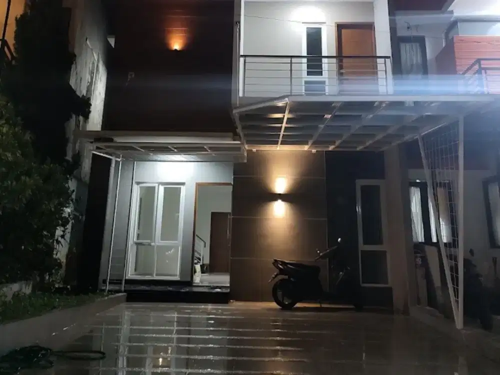 Rumah Minimalis 2 Lantai Siap Huni Dalam Cluster di Antapani Bandung
