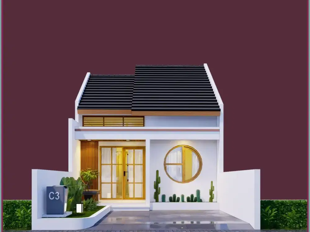 Rumah Gaya Jepang 270 Jutaan 400m ke Smpn 2 Sentolo Jogja Barat