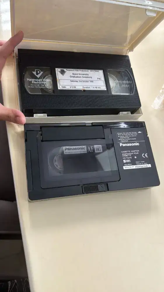 Handycam kaset Hi8 VHS-C ke DVD Flashdisk