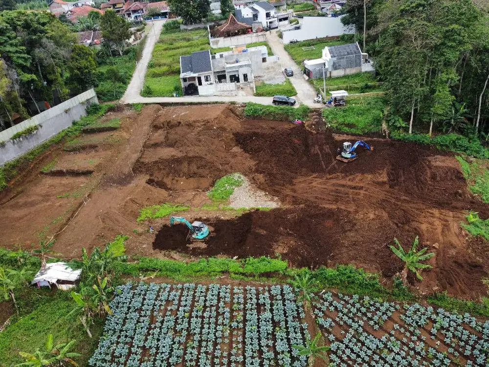 Tanah Kavling Cimahi Utara Kawasan Wisata: Siteplan Rapi
