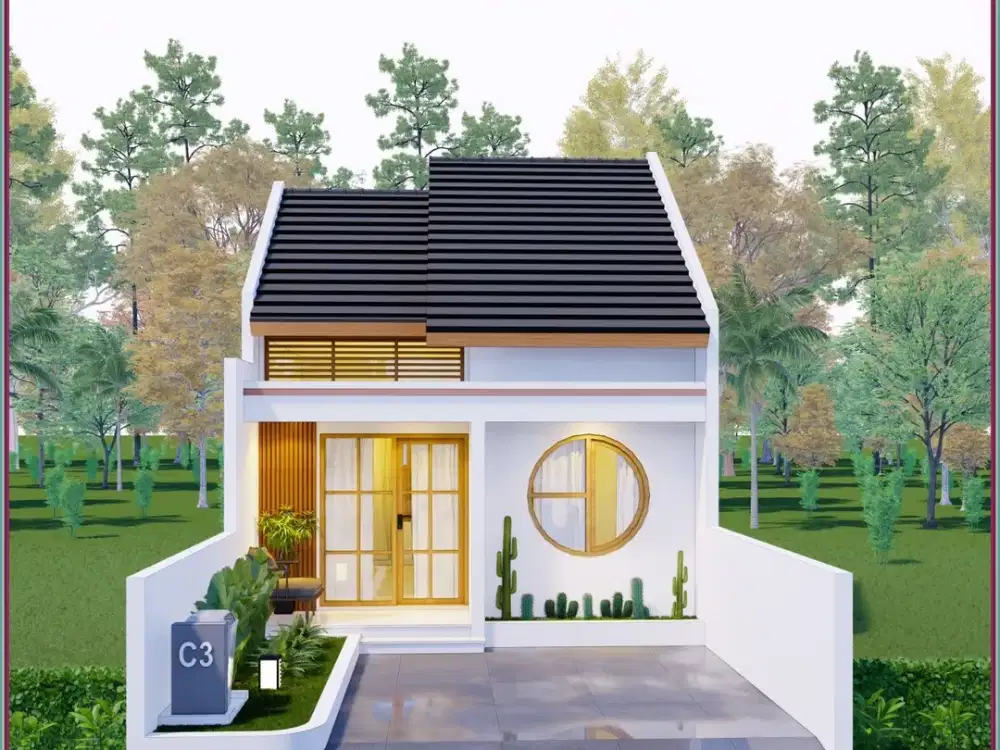 Rumah Japanis 270 Jutaan Kawasan Industri Sentolo Jogja Barat