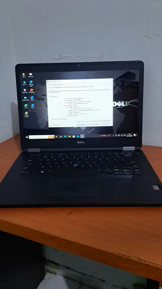 LAPTOP DELL LATITUDE E7470 CORE I5 GEN 6  RAM 16 SSD 256 TOUCHSCREEN