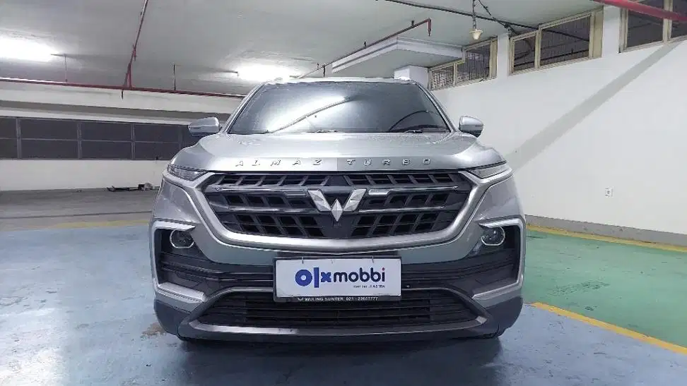 TDP 9,JT Wuling Almaz 1.5 Smart Enjoy 5-Seater Bensin-AT 2021 Abu-Abu