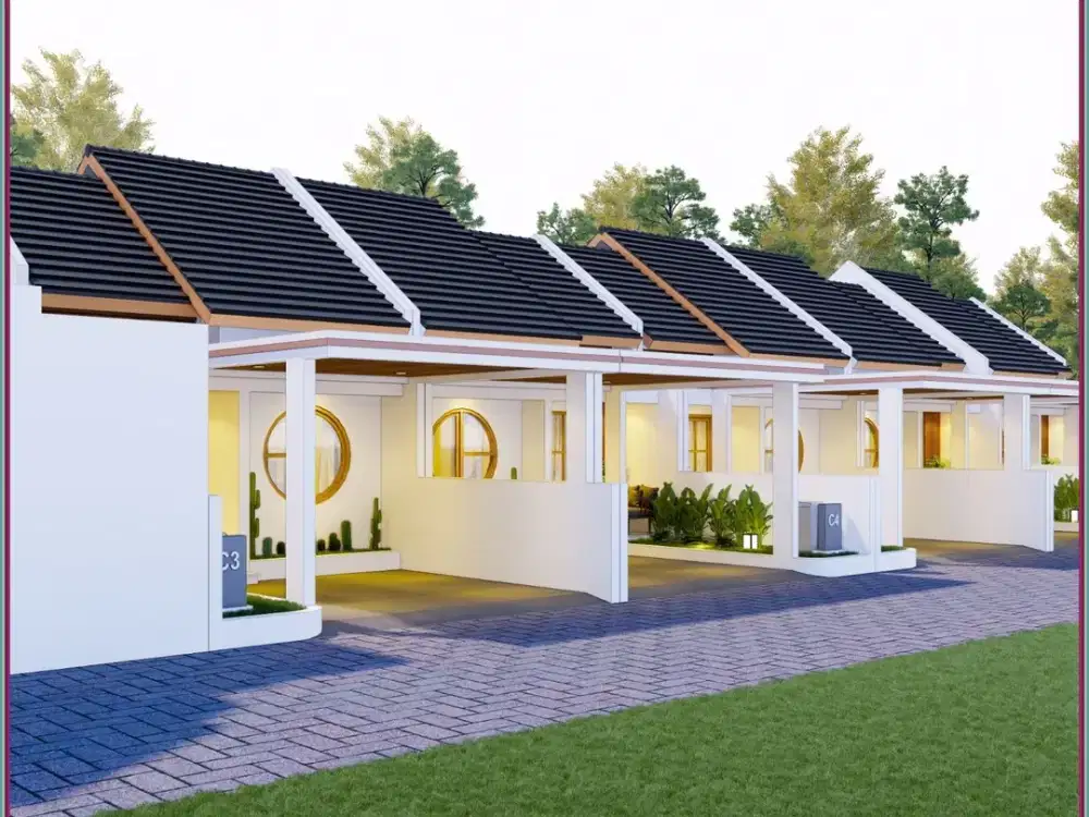 Rumah Gaya Jepang 400m ke Smpn 2 Sentolo Unik Jogja Barat
