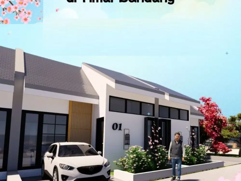 Rumah Nr Cluster Cileunyi, Dekat Tol + Jalan Utama Provinsi di Bandung