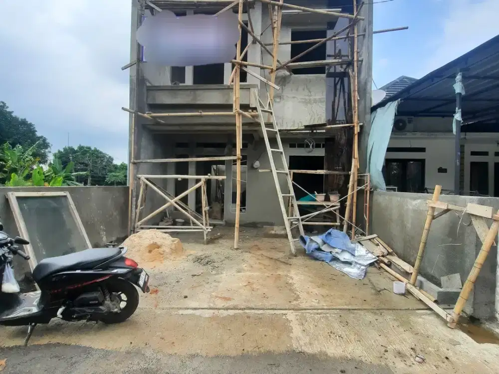 Rumah 2 lantai murah mulai 650 juta di kranggan cibubur