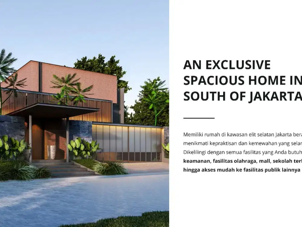 AVERE – rumah 2 lantai dengan sentuhan Axial Studio