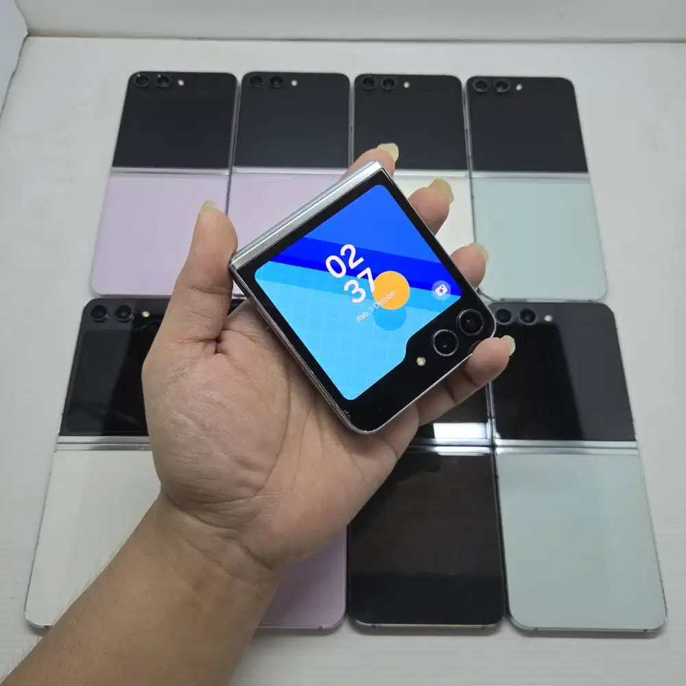 BARU MASUK GAN SAMSUNG GALAXY Z FLIP 5 256 FULLSET MULUS  99% LIKE NEW