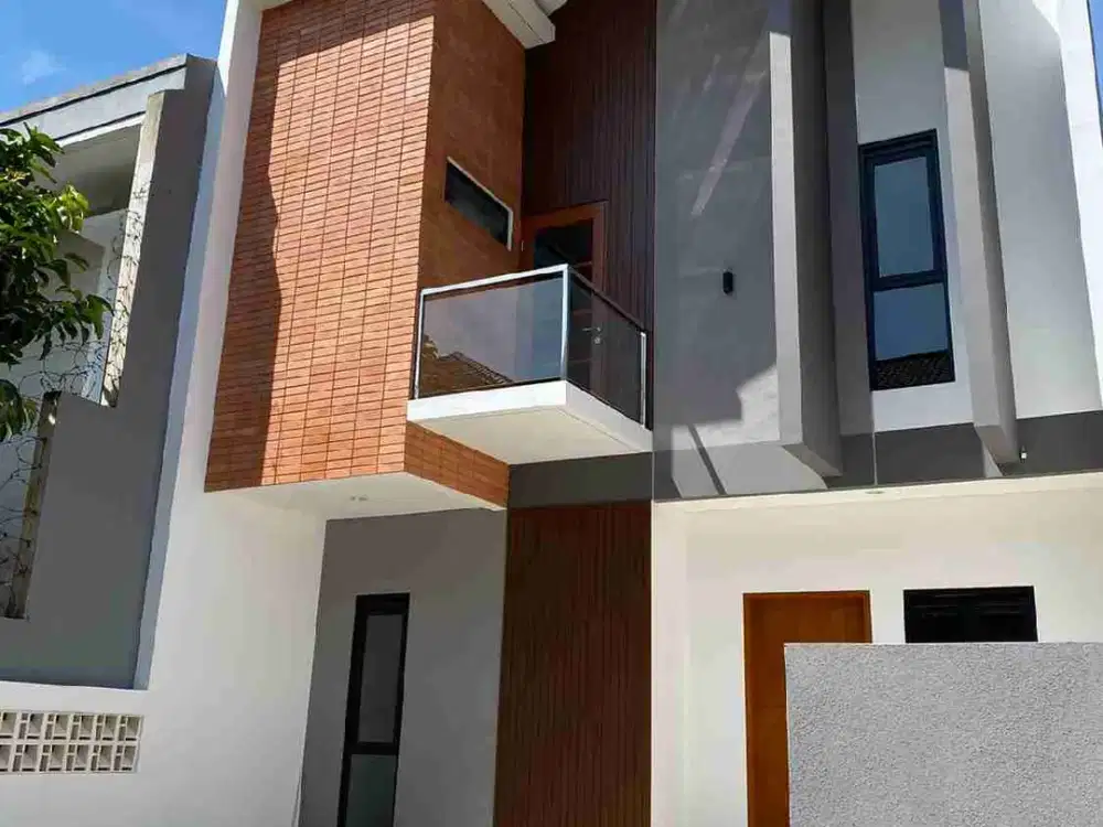 Rumah baru minimalis modern di area BKR
