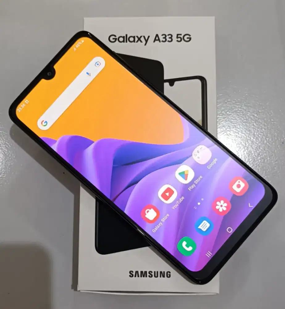 Samsung a33 5G ram 8/128gb lengkap terawat mulus siap pakai