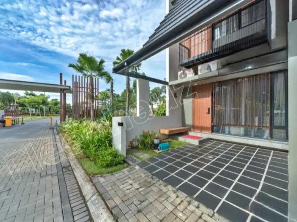 DIJUAL Rumah fleekhauz furnish di BSD CITY