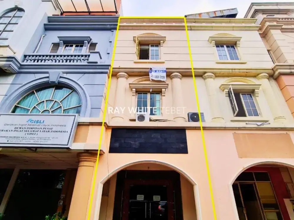 Ruko 3 Lantai SHGB di Tendean Square Jaksel