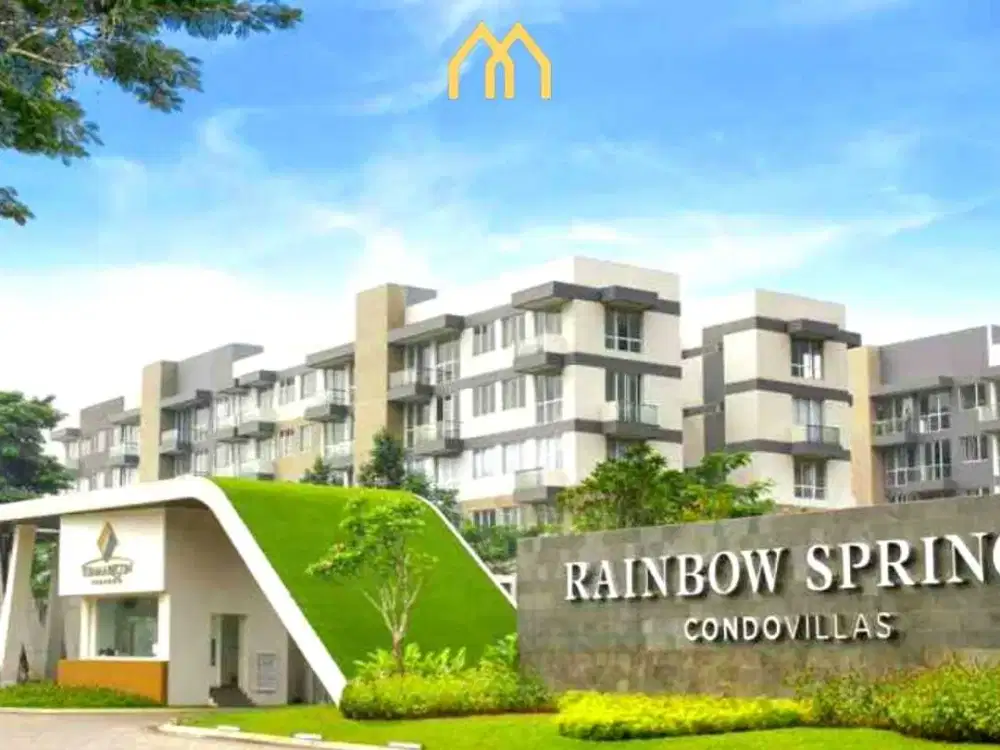 Condovilla 2BR FF Lantai Ground di Rainbow Springs Serpong