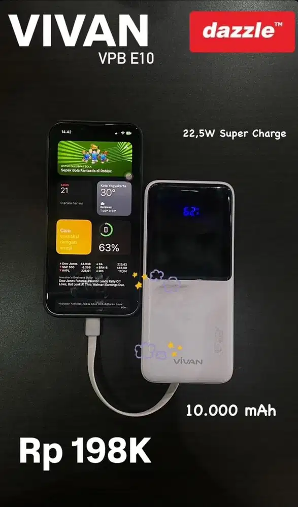 POWERBANK VIVAN VPB E10