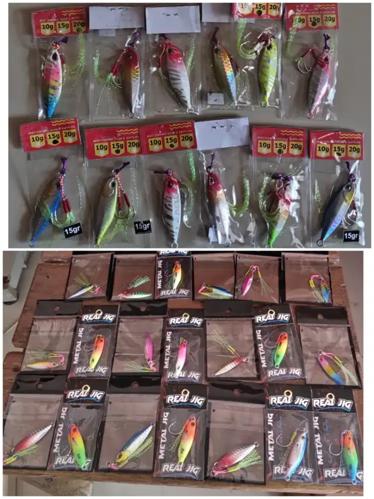 Jig metal Umpan casting 7gram 10g 15gram 20g
