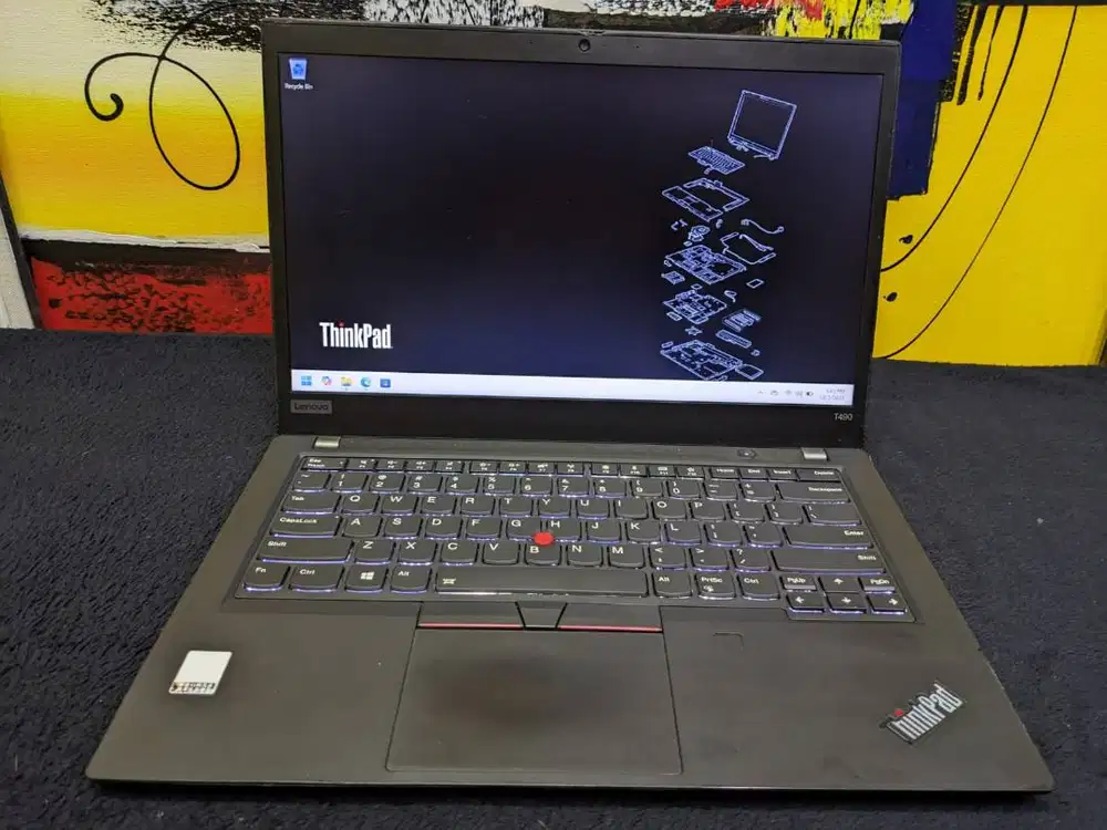 Laptop Thinkpad T490 i5 Gen8 16/500 Nvidia MX250 Backlit mulus