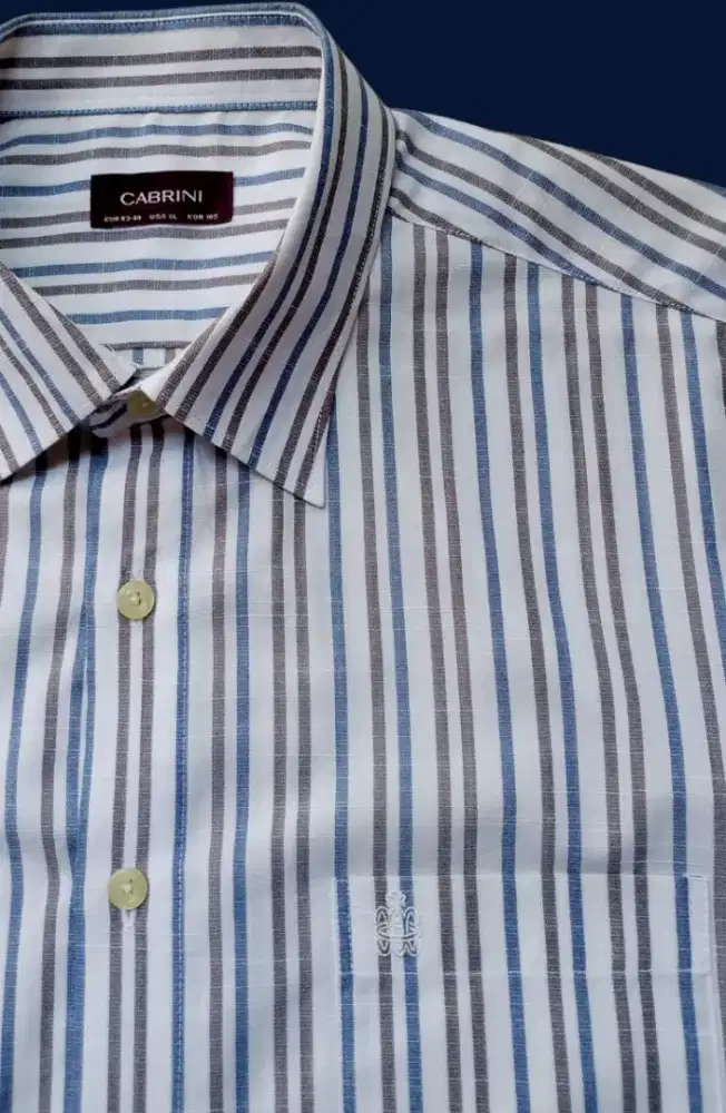KEMEJA PENDEK CABRINI, SIZE : L (LD114-116,P74)