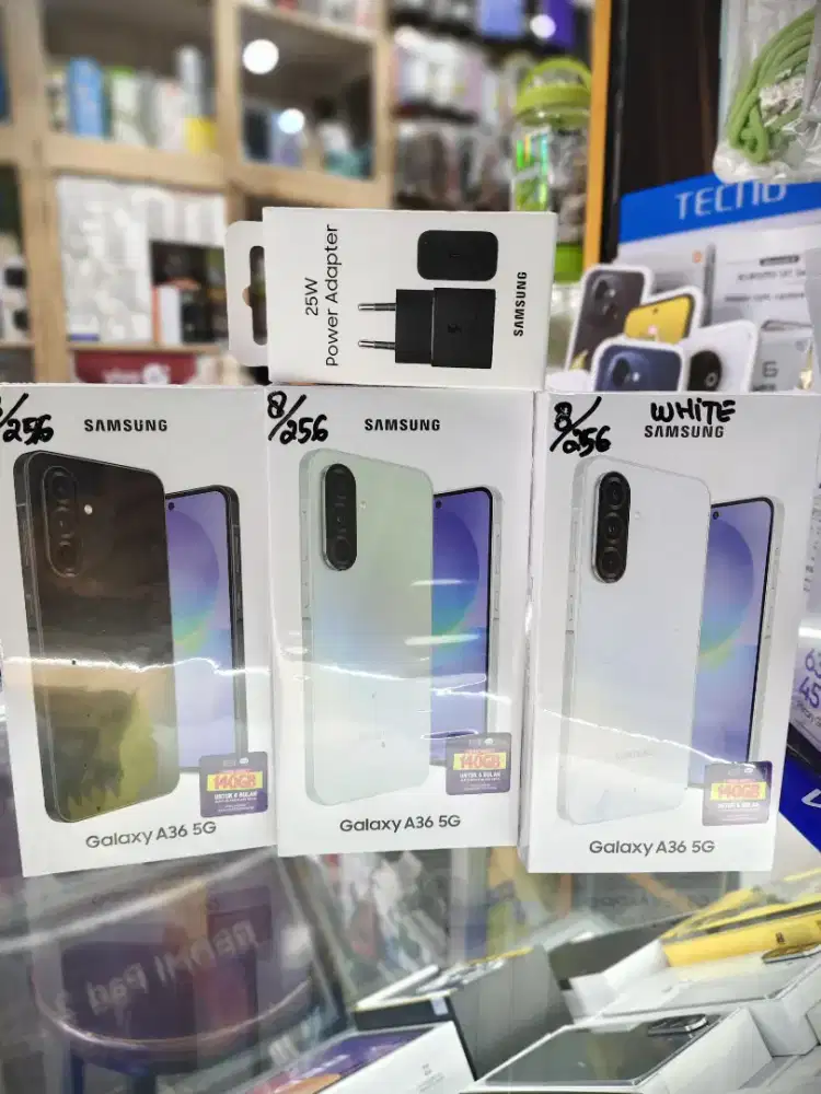 Samsung a36 5G 8/256 free batok original new segel pabrik