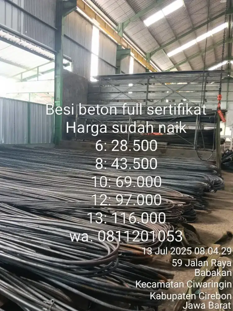 Besi beton wermes bondex
