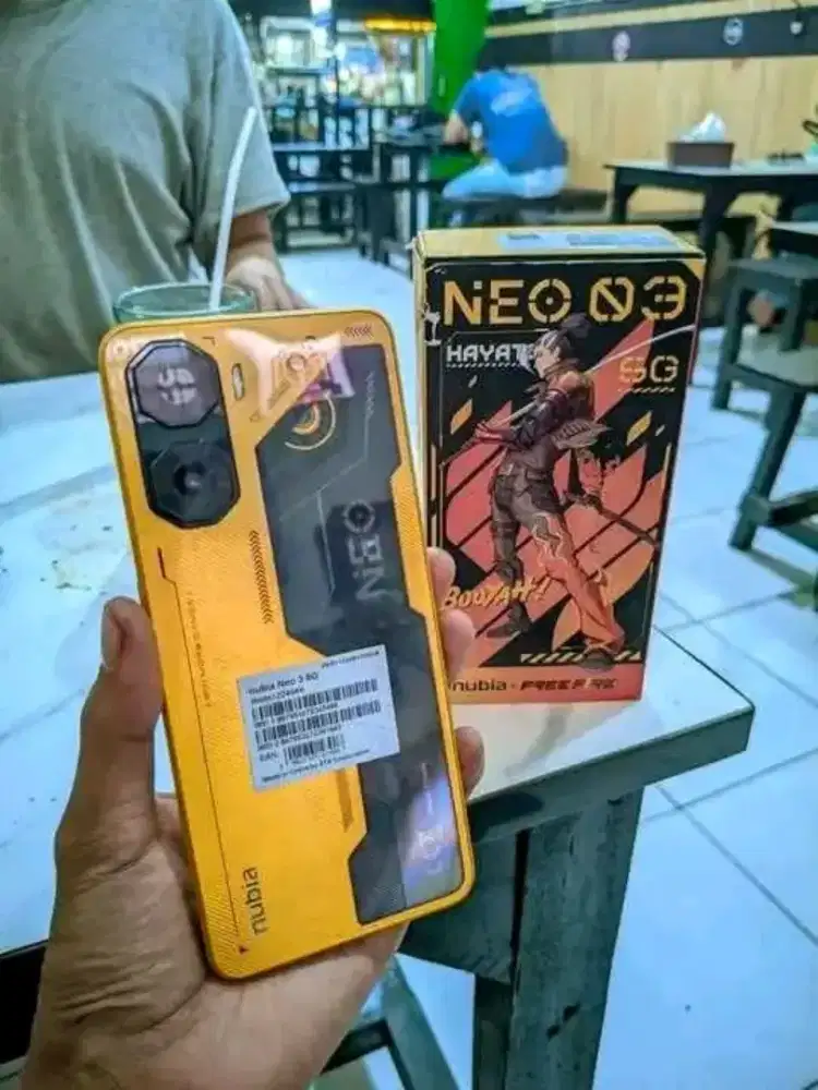NUBIA NEO 3 5G (8+12/256GB) FULLSET ORI GARANSI