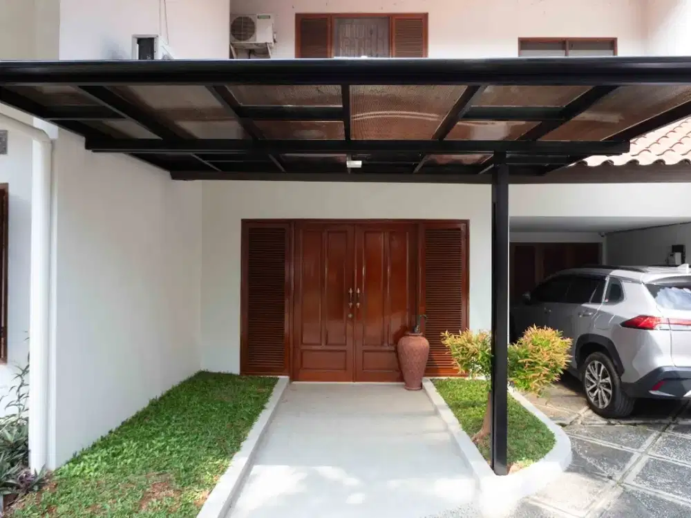 Turun Harga Rumah Mewah Baru Renovasi 2 Lantai di Jalan Radio Kebayoran Baru Jakarta Selatan
