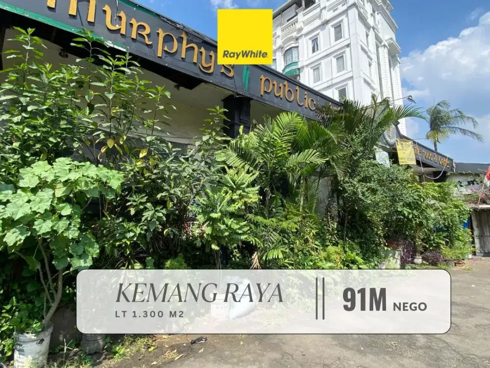 Dijual Cepat! Tempat Usaha Super Luas di Pinggir Jalan Kemang Raya (PRIME AREA)