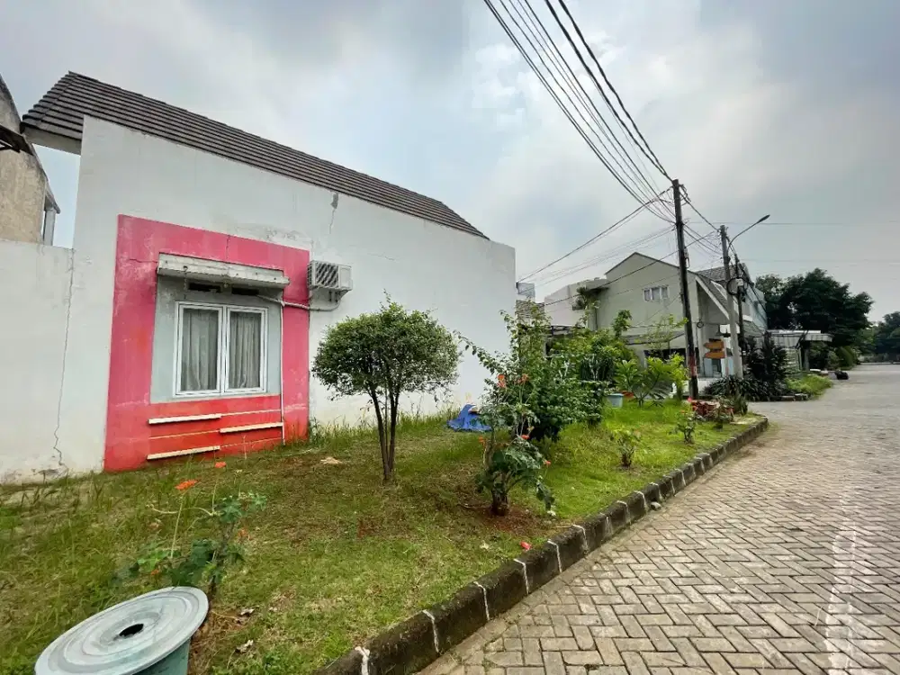 Rumah Sudut 1 Lantai di Cluster Neo Bintaro, Jurang Mangu Barat, Pondok Aren, Tangerang Selatan