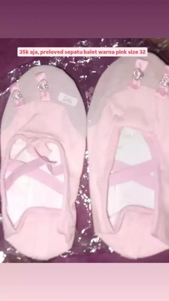 Baju Koki anak dan sepatu ballet anak