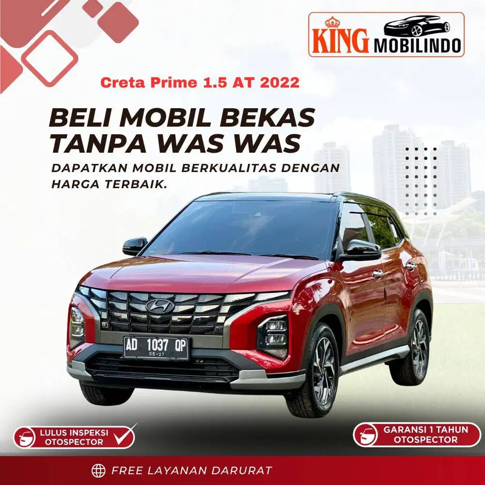 ( KM 22rb ) Hyundai Creta Prime 1.5 Matic 2022 Two tone