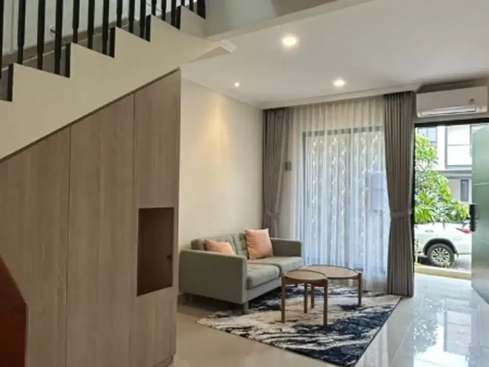 Disewakan Rumah Carson 4KT furnish di Gading Serpong
