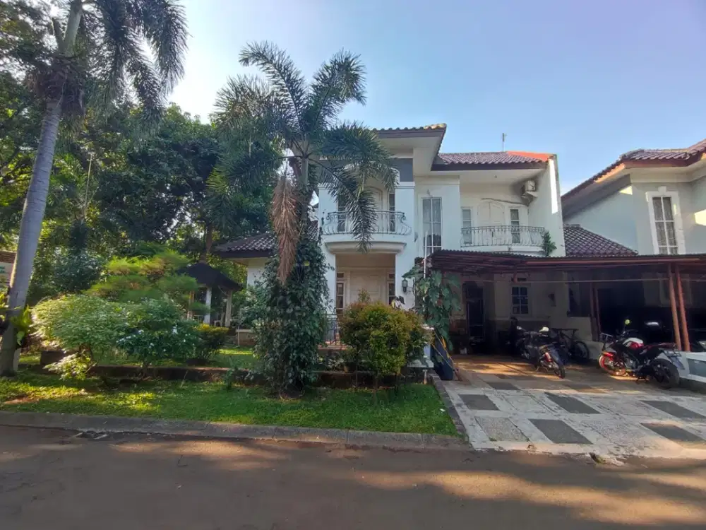 Rumah Sudut 2 Lantai Komplek Senayan Bintaro Jaya Sektor 9