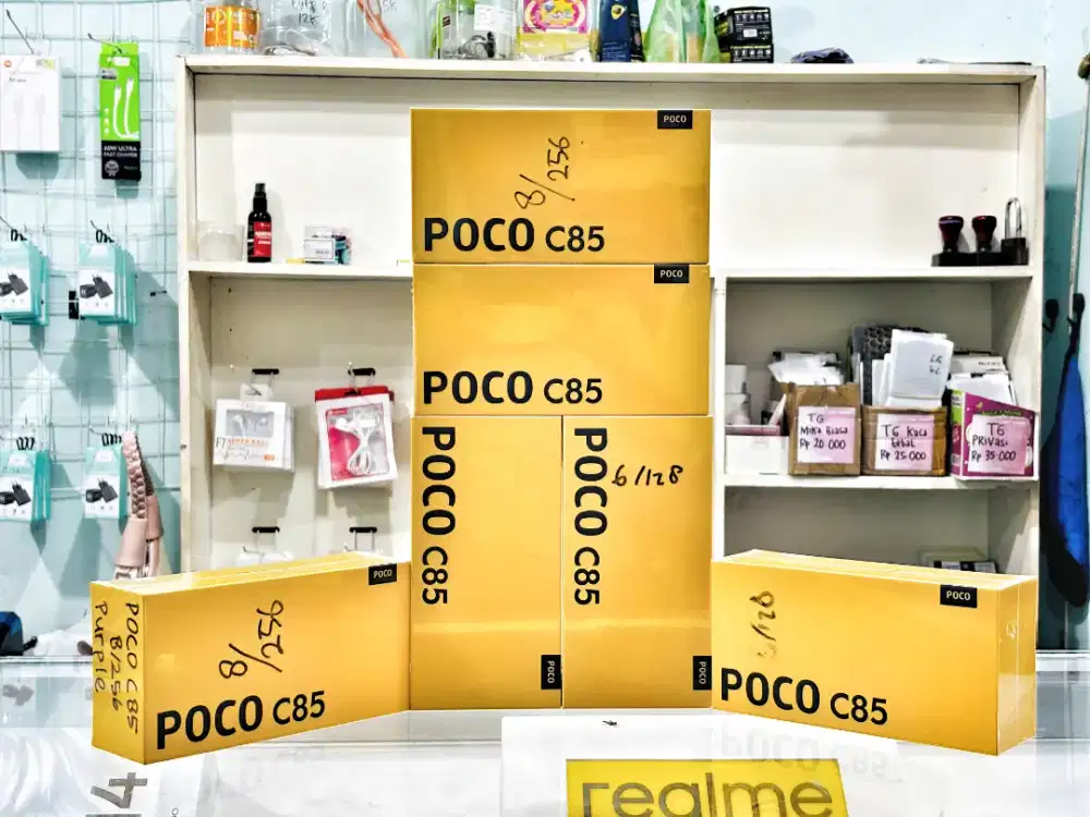 POCO C85 8/256 NEW SEGEL TERMURAH FRESH UNIT
