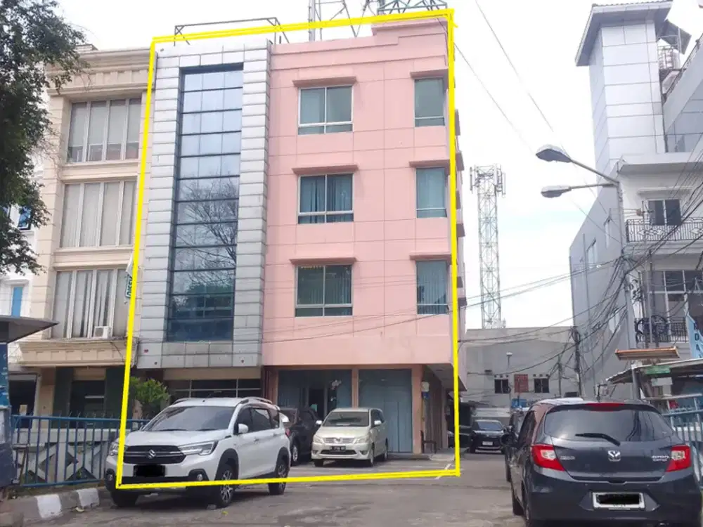 Dua Ruko Gandeng 4 Lantai Hoek Di Lokasi Strategis Komersil Jl. Dr. Saharjo, Tebet