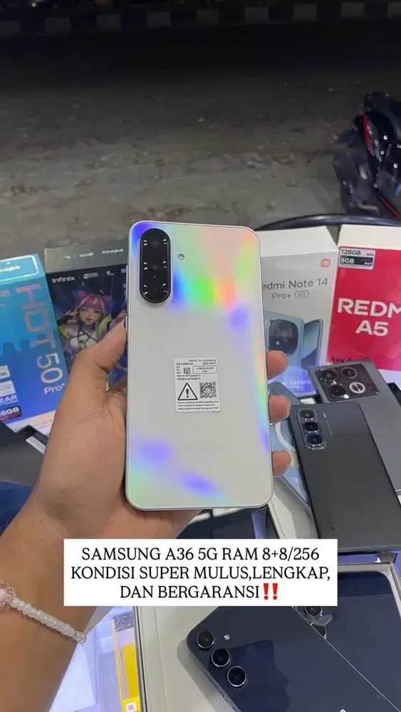 SAMSUNG A36 5G RAM 8+8/256 LIKE NEW