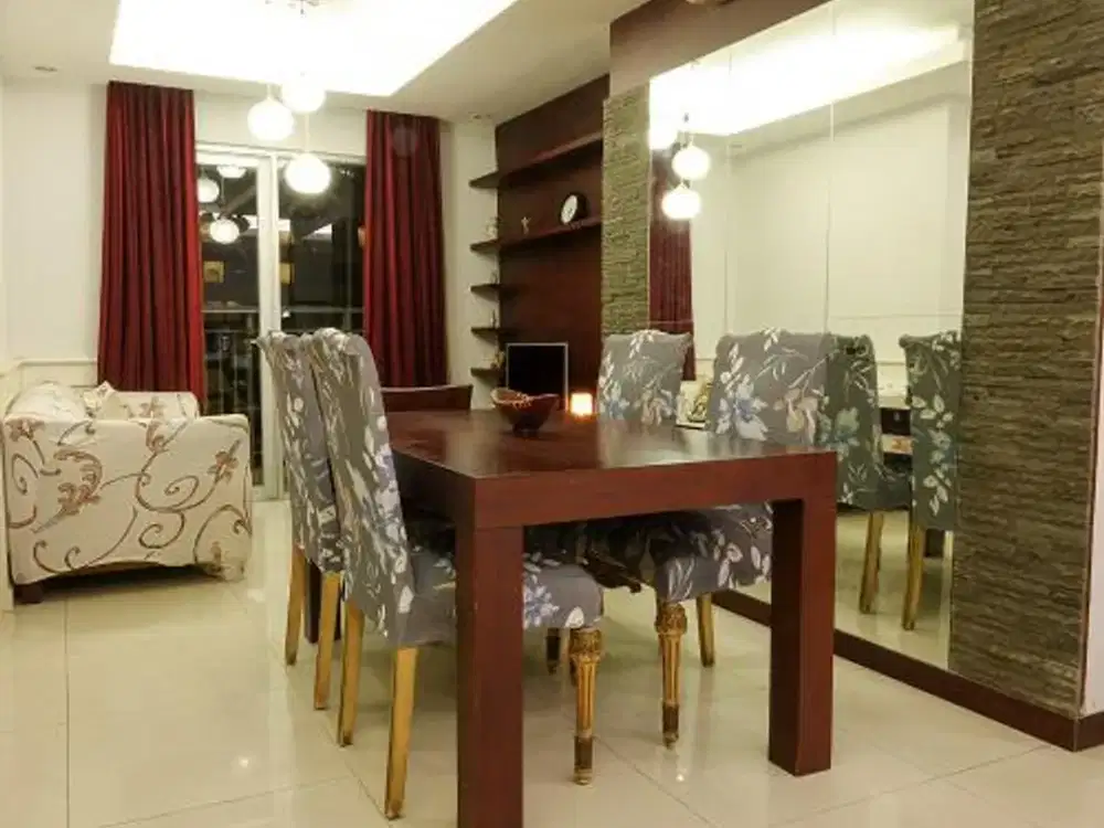 Disewakan Apartemen Jakarta Residence Tower Cosmo Mansion 3BR Fully Furnished
