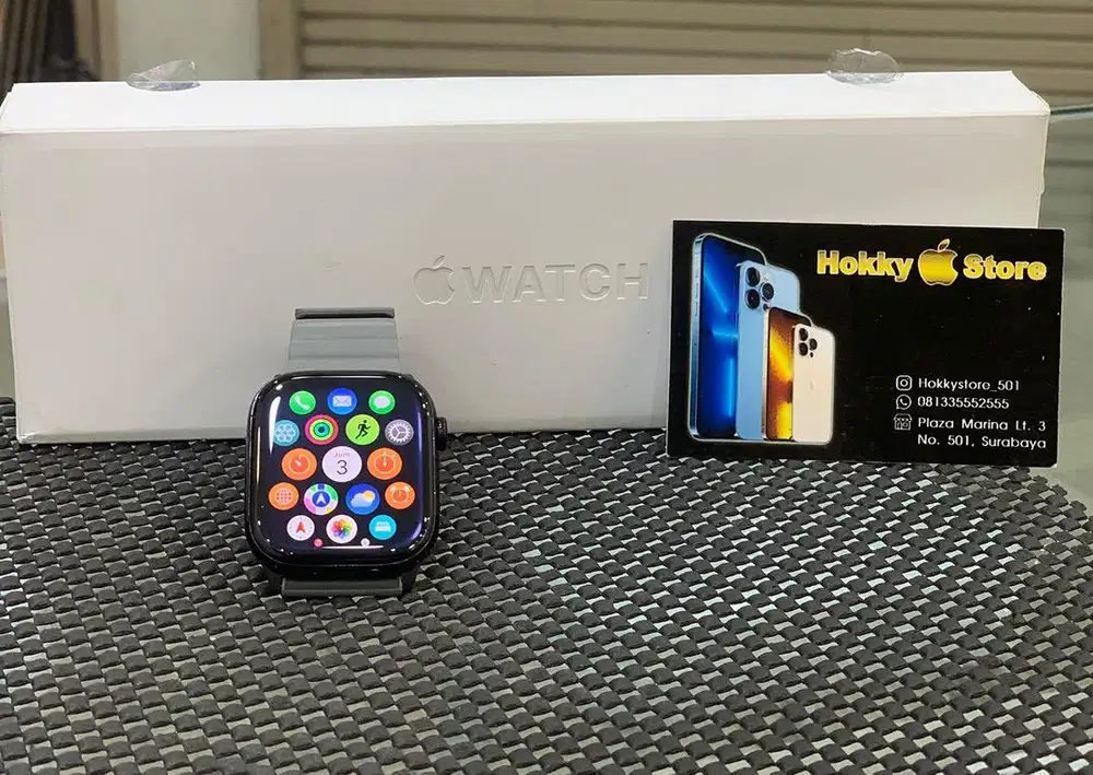 Apple watch seri 10/46mm minus strap garansi resmi April 2026 bh 100%