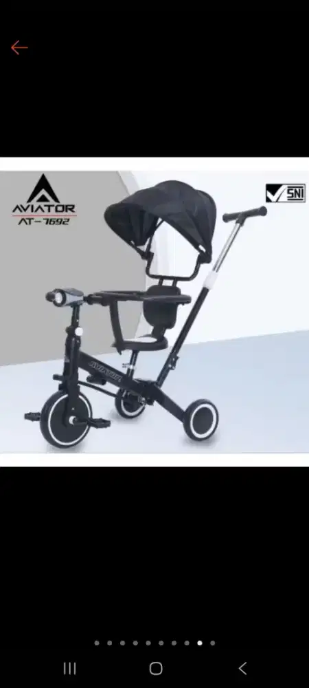 Sepedaa anak merek aviator
